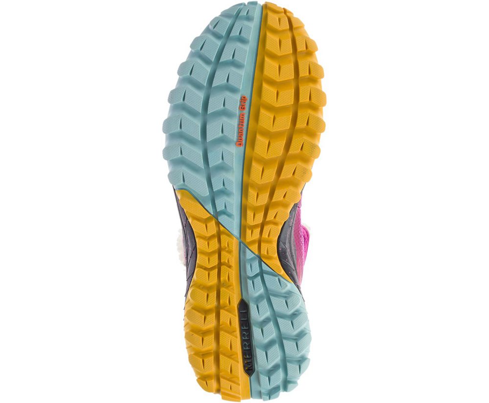 Botas Senhora - Merrell Bravada Knit Polar Waterproof - Rosa - ZET412659